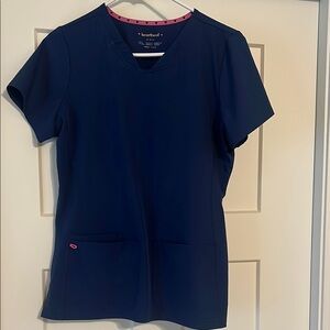 HeartSoul Women's Navy Blue Scrub SET